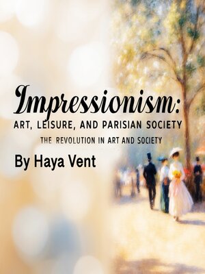 cover image of Impressionism